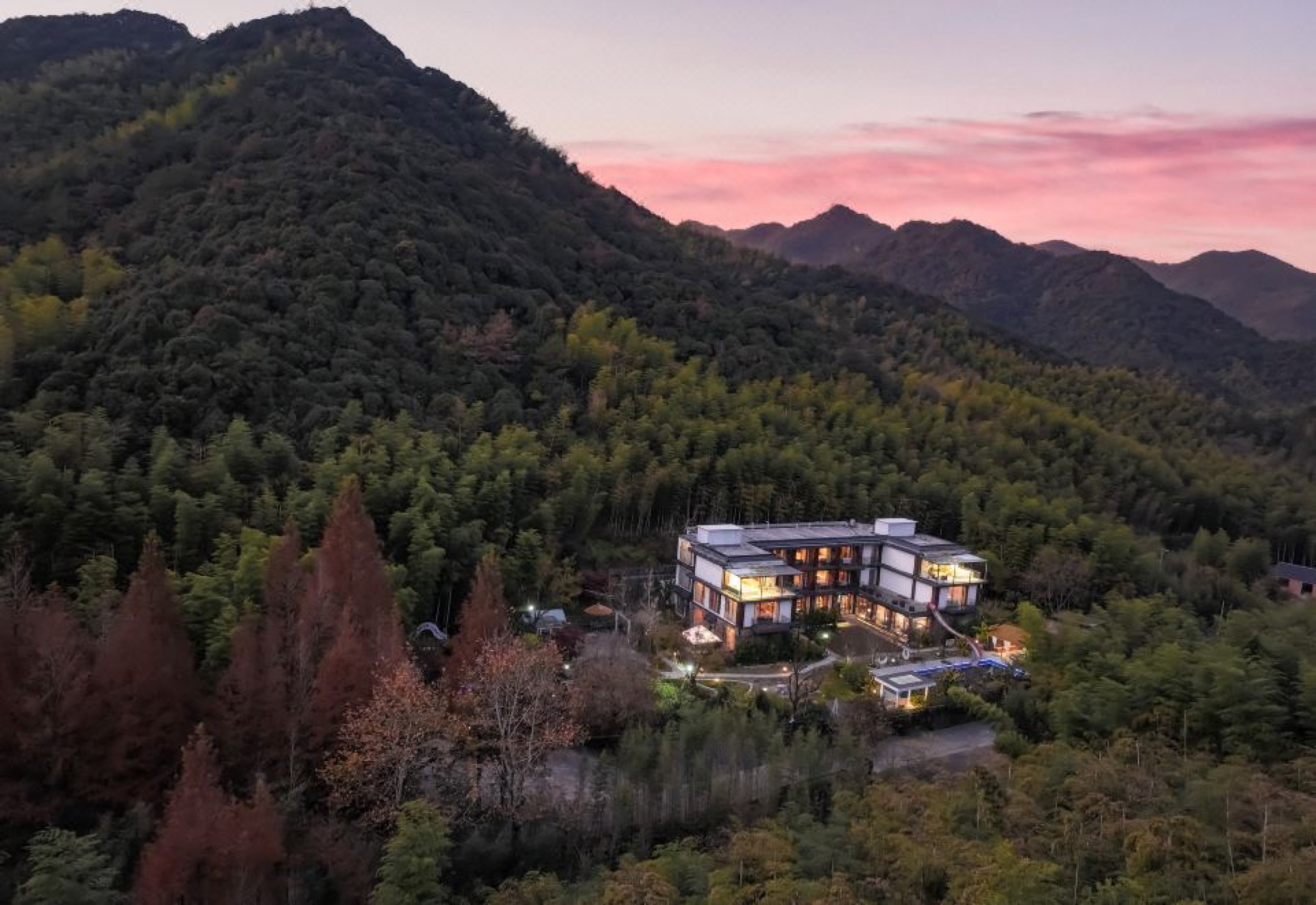 莫干山开臣璞居竹海温泉美宿 外观实拍