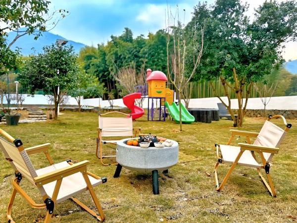 莫干山石宿·亲子溯溪休闲度假泳池民宿 · 壹号·归隐浴缸大床房（落地阳台观山景）