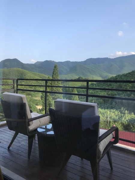山夏·莫干山滑梯泳池民宿 · 微雨.全景露台大床房